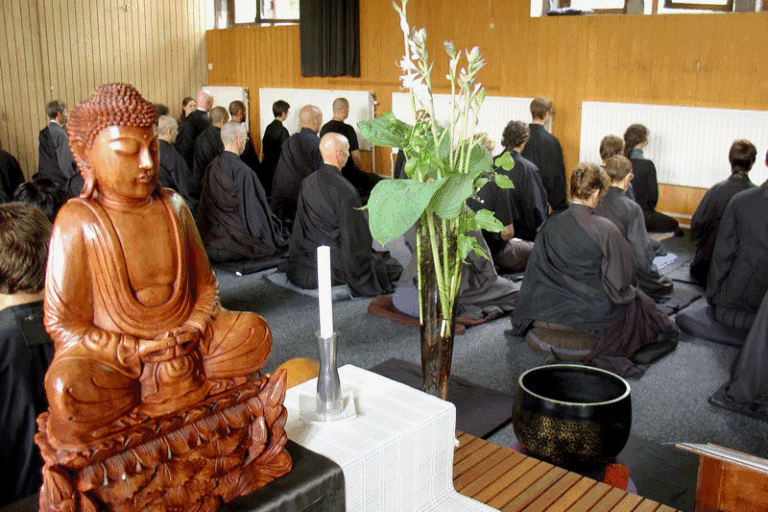 Zazen à Maredsous