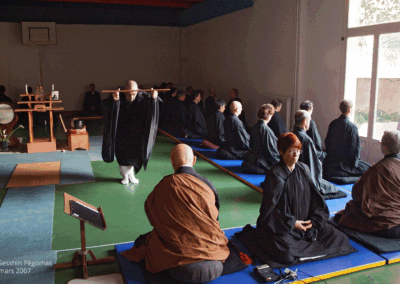 Sesshin de Pegomas avec Yuno Rech du 25 au 27 avril 2025