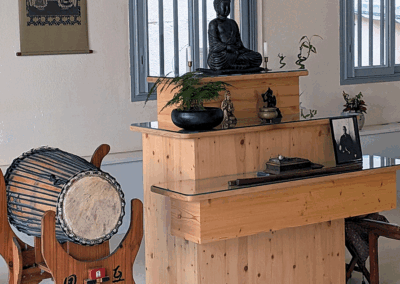 Notre pratique dans le temple